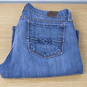 Lucky Brand Zoe Jean Bootcut 6 (32 X 33) Women's Denim Jeans Medium Wash USA